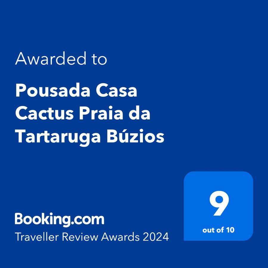 Pousada Casa Cactus Praia Da Tartaruga Buzios Ngoại thất bức ảnh
